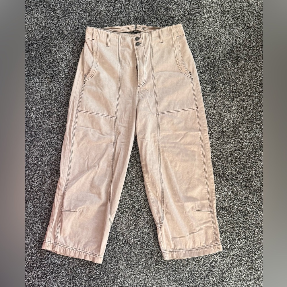 Free People Barrel Style Pants